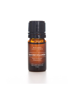 Huile essentielle - Sauge sclarée - 100 % naturel & pur | Maison Jacynthe