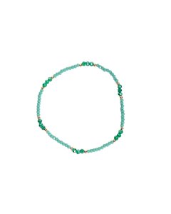 Anklet - Green Butterfly 