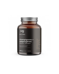Pot en verre de 300 g des Champignons et Adaptogènes de Maison Jacynthe