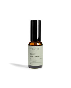 Bouteille de 30 ml du parfum à vaporiser Forêt enchantée de Maison Jacynthe