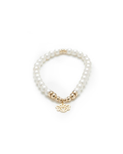 Tenderness - Bracelet White Pearls