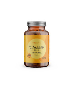 Vitamine D3 Plus concentrée 2500 UI 60 capsules Maison Jacynthe