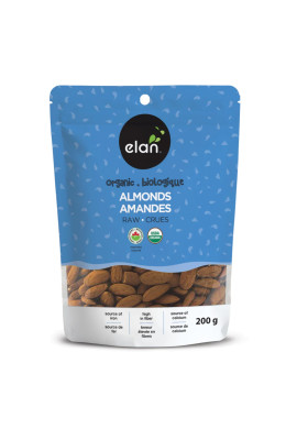 Sac de 200 g des Amandes crues biologiques d'Elan