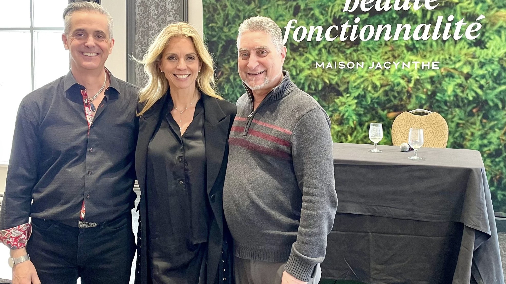 Jean-Yves Dionne, Jacynthe René et Pierre Haddad